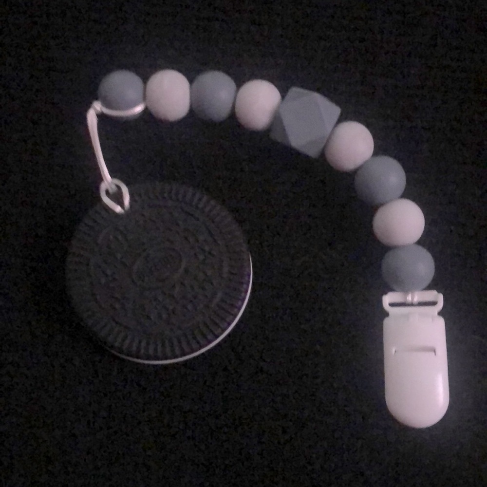 Teething Pain Relief Silicone Cookie